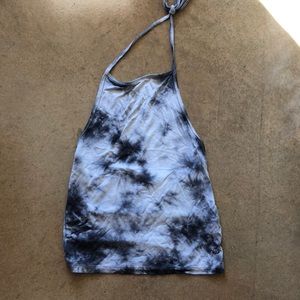 Tie dye halter top